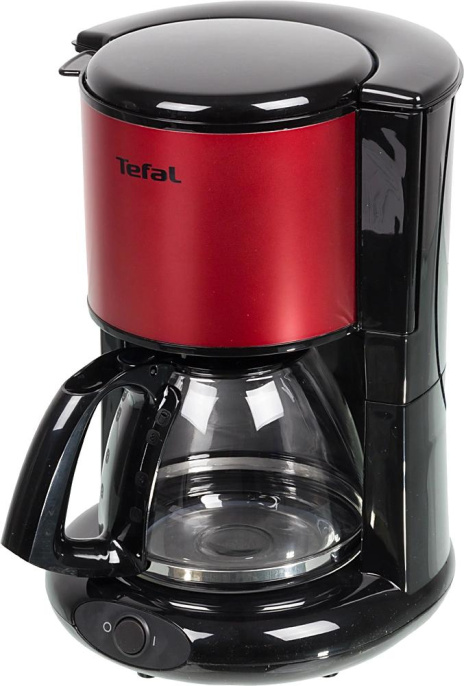 Кофеварка капельная Tefal CM361E38 1200Вт красный 7211002513