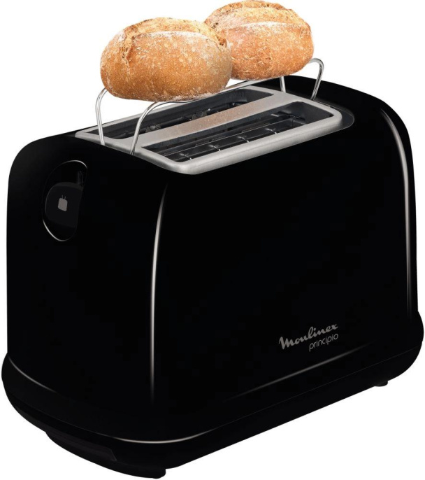Тостер Moulinex LT160830 720Вт черный