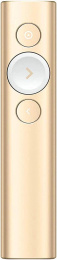 Презентер Logitech Spotlight Radio USB 30м золотистый