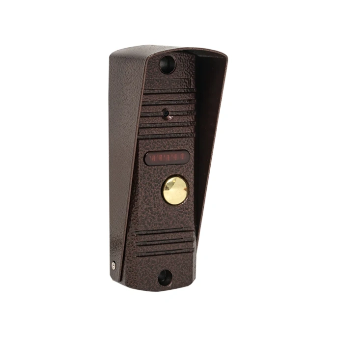 Вызывная видеопанель EKF CPV-01 медь 4провода 1000TVL IP65 int-cpv-01