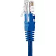 Патчкорд литой "Telecom" UTP кат.5е 0,5м синий VCOM NA102-L-0.5M