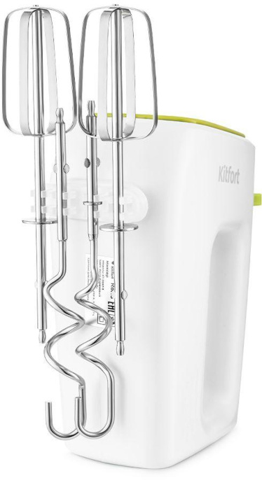 Миксер Kitfort KT-3067-2 бело-салатовый КТ-3067-2