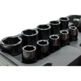 Ударный пневмогайковерт 880 Нм; 1/2"; кейс Gigant Professional PW 880RKS + набор головок