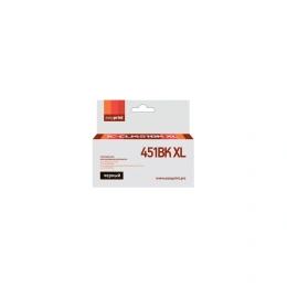 Картридж EasyPrint (CLI-451BK XL/CLI 451BK/451BK/451) для Canon PIXMA iP7240, MG5440, 6340, черный, с чипом IC-CLI451BK XL
