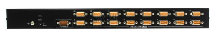 16-портовый KVM-переключатель, 1 local user, каскадирование до 64CPU. В комплекте: консольный кабель 2L-5201P , набор для монтажа в стойку 19" 420-770мм/ 16 PORT PS/2 USB KVMP SWITCH W/230V ADP (CS1316)