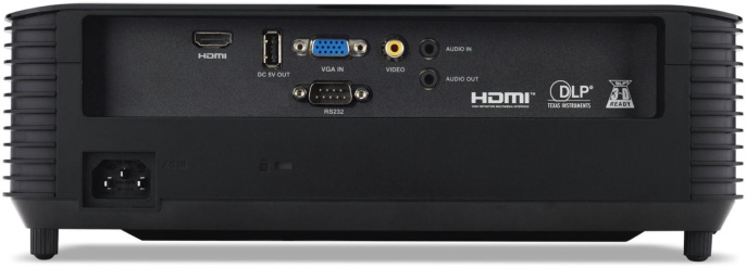 Проектор Acer X1228i, DLP, черный [mr.jtv11.001]