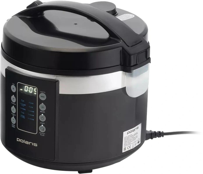 Мультиварка Polaris PMC 0528 черный/серебристый
