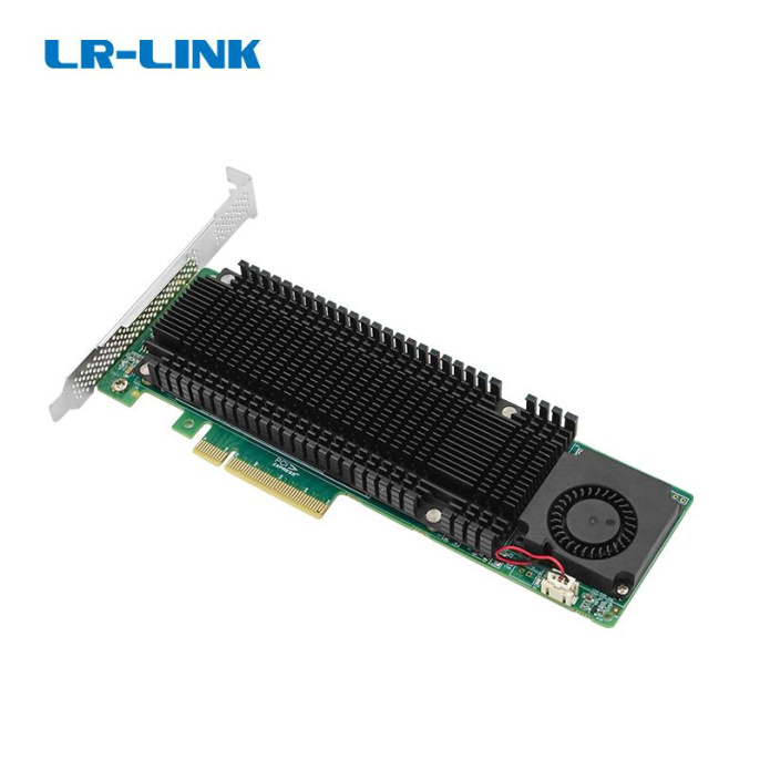 Lr-Link LRNV9541-2IR Адаптер M.2 NVMe RAID PCIe 3.0 x8 с 2 портами M.2 NVMe поддержка RAID 0 и 1