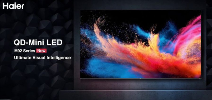 Haier презентовала четыре 144-герцевых телевизора с матрицей QD-Mini LED