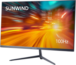 23.8" Монитор SunWind SM-24FV222,  1920x1080,  VA,  100Гц,  1хHDMI,  черный [sm24vb01]