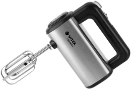 Миксер Vitek Greek VT-1414, ручной,  серебристый и черный