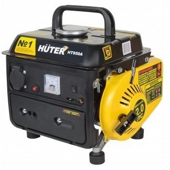 Бензиновый генератор Huter HT950A, 220 В, 0.95кВт [64/1/1]
