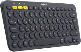 Клавиатура беспроводная Logitech K380 DARK GREY, Multi-Device, Bluetooth Classic 3.0 , 2 батарейки типа ААА