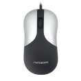 Мышь Гарнизон GM-215, USB, чип- Х, черный/серый, soft touch, 1000 DPI, 2кн.+колесо-кнопка, кабель 1,5м 795212