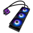 Водяное охлаждение для процессора Water Cooling System Thermalright Frozen Warframe Pro 360 Black Argb 360mm, Black, ARGB/ Fans: 3x120mm, 70.84CFM, 29.8dBA, 2000RPM/ Pump height 60mm, 23dBA, 3000RPM, Rad thickness 27mm/ S: 1200, 1700, 1851, 2011, 2066, (