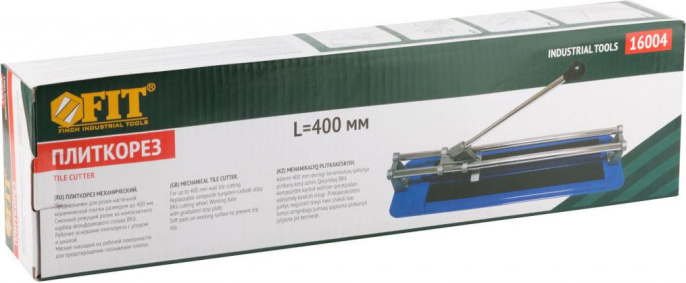 Плиткорез ручной FIT Эконом зеленый/черный