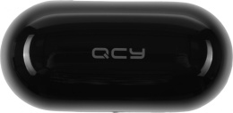 Гарнитура внутриканальные QCY T10 черный беспроводные bluetooth в ушной раковине