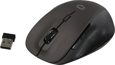 Манипулятор QUMO Wireless Optical Mouse Office Elite M55 (RTL) USB 6btn+Roll 24225