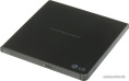 Оптический привод External DVD+/-RW LG GP57EB40.AHLE10B DVD Multi, внешний/внешний Slim, интерфейс USB-A, толщина 14 мм, цвет чёрный RTL