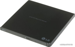 Оптический привод External DVD+/-RW LG GP57EB40.AHLE10B DVD Multi, внешний/внешний Slim, интерфейс USB-A, толщина 14 мм, цвет чёрный RTL