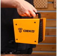 Электрическая тепловая пушка DEKO DKIH2300, 2.3кВт, оранжевый [080-1012]