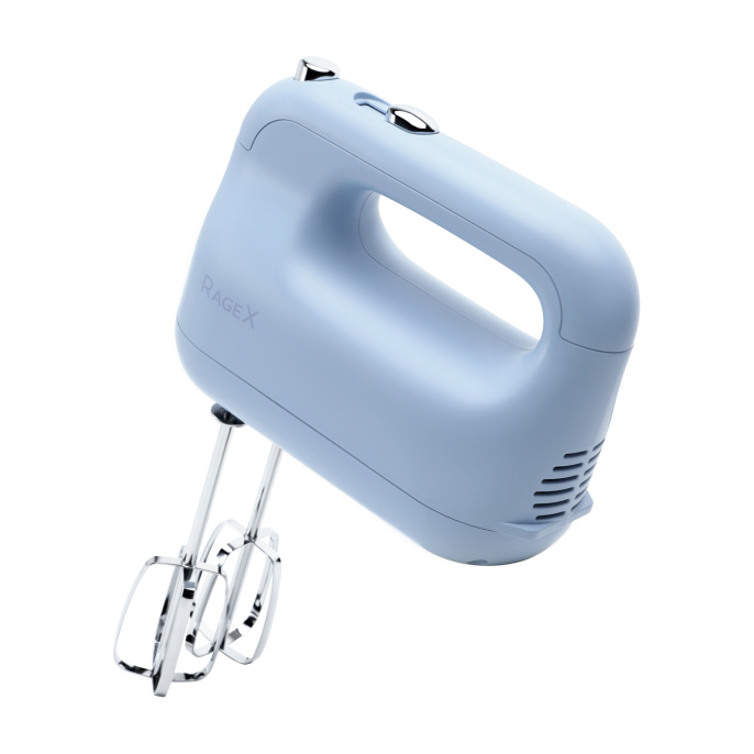 Ручной миксер RAGEX R005-411 3 в 1, 5 скоростей, 250 Вт, небесно-голубой