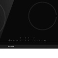 Электрическая варочная поверхность Gorenje ECT644BCSC, конфорок: 4 шт.,  стеклокерамика,  независимая, черный