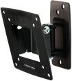 Кронштейн для телевизора Kromax OPTIMA-102, 10-28", настенный, поворот и наклон,  черный [28002]