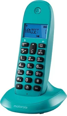 Р/Телефон Dect Motorola C1001LB+ Бирюзовый