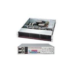 Supermicro CSE-216BE1C-R920LPB Корпус/ 2U, E-ATX 13.68''x13'', 24x2.5'' hot-swap SAS3 with SES3 single expander with SFF8643 connectors, 4xFH+3xLP, 7xLP, 437x89x630mm, redundant 920W Gold