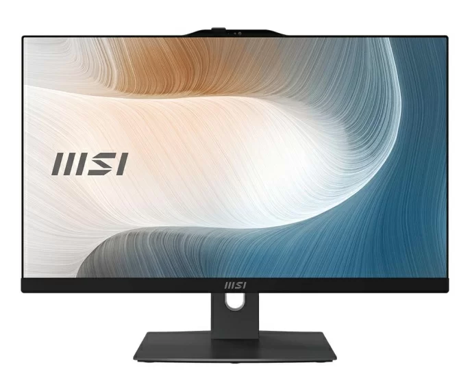 Моноблок MSI Modern AM242P 1M 23.8"(1920x1080 (матовый))/Intel Core 5 120U(1.4Ghz)/16384Mb/256PCISSDGb/noDVD/Int:Intel® Graphics/Cam/BT/WiFi/war 1y/4.65kg/Black/noOS + Wireless KB+M