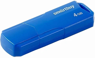 Накопитель SmartBuy Clue SB4GBCLU-BU USB2.0 Flash Drive 4Gb (RTL)