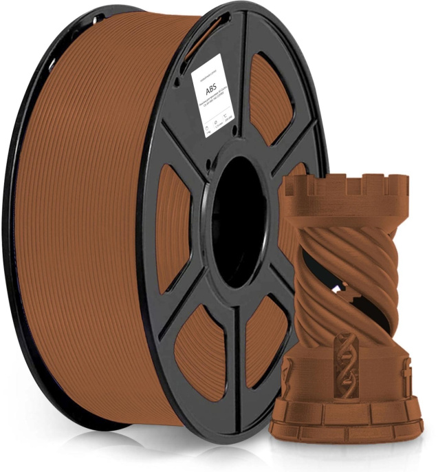 Пластик Cactus CS-3D-ABS-1KG-COFFEE ABS/ 1.75мм/ 1кг/ 386м/ кофейный