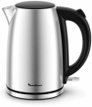 Чайник электрический Moulinex BY3R0DF0 1.7л. 2200Вт серебристый/черный корпус: нерж.сталь/пластик 1510002982