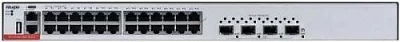 Ruijie RG-S5310-24GT4XS-P-E 24*10/100/1000Base-T Ethernet ports (support PoE+), 4 10 Gigabit SFP+ ports, 1 management Ethernet port (MGMT), 1 USB port, 1 console port