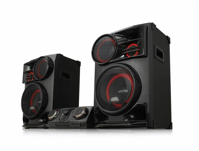 Минисистема LG CL98-FS черный 3500Вт CD CDRW FM USB BT (CL98P+NL98)