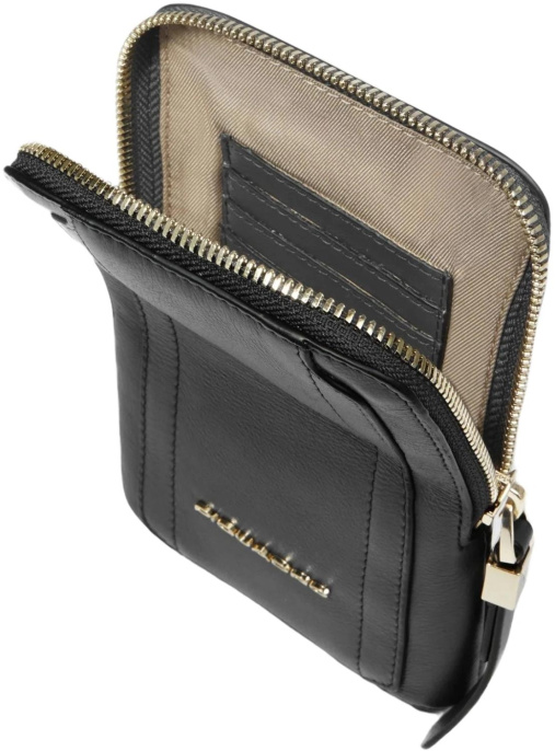 Чехол для смартфона Piquadro Circle AC6835W92R/N черный кожа натуральная