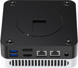 Неттоп Chuwi LarkBox X Core 3 100U 1.2 16Gb SSD512Gb Graphics Windows 11 Pro 2xGbitEth WiFi BT 65W черный/белый 31246918