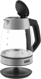 Чайник электрический Rondell RDE-1004, 1.7л, стекло/металл