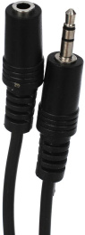 Кабель удлинительный 3.5 Jack M - 3.5 Jack F , стерео, аудио, 1.5м VCOM VAV7179-1.5M