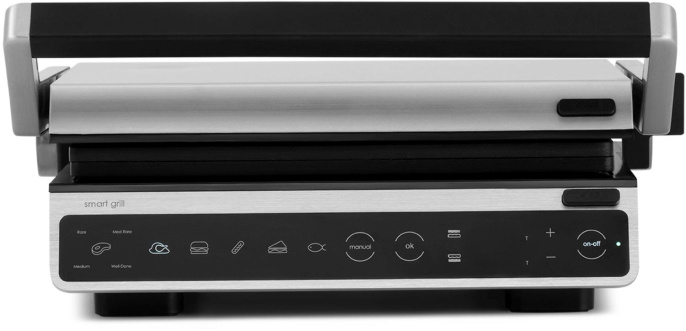 Электрогриль Polaris PGP 3003 2000Вт серебристый/черный