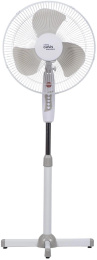 Вентилятор напольный OASIS VF-40PWG,  белый и серый