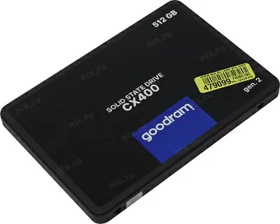 Накопитель SSD 512 Gb SATA 6Gb/s Goodram CX400 SSDPR-CX400-512-G2 2.5"