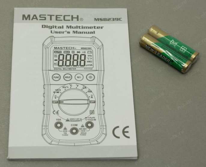 Mastech 13-2020 Профессиональный мультиметр MS8239C