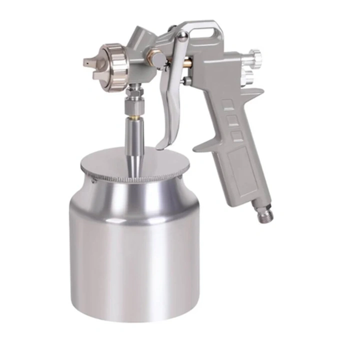 Краскораспылитель AktiTool S-990S в комплекте с соплом 2 мм, нижний бачок 0.75 л S990S-2.0