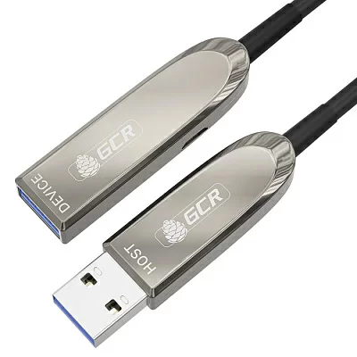 GCR Удлинитель 10.0m USB 3.0 оптический AM/AF, GCR-54789 GCR Удлинитель 10.0m USB 3.0 оптический AM/AF, GCR-54789