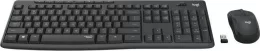 920-009807 Logitech Клавиатура + мышь MK295 с поддержкой SilentTouch заводская гравировка RU/LAT