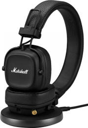 Наушники MARSHALL Major IV, 3.5 мм/Bluetooth, накладные, черный [major iv black]
