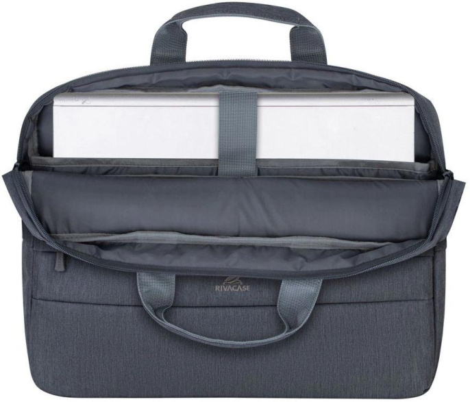 Сумка для ноутбука 15.6" Riva 7532 темно-серый полиэстер 7532 DARK GREY
