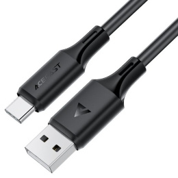 Кабель AceFast C17-04 USB Type-A - USB Type-C (1.2 м, черный) USB 2.0 Type-C/USB 2.0 Type-A, черный, длина 1.2 м